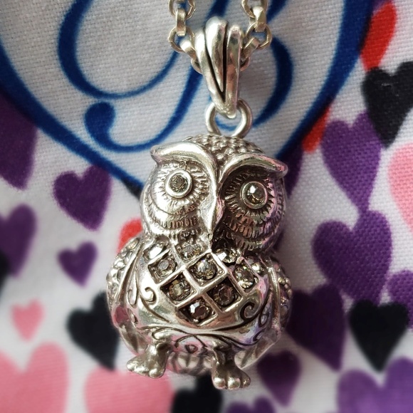 Brighton Jewelry - Brighton Owl Necklace Adjustable